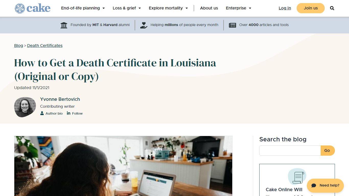 How to Get a Death Certificate in Louisiana (Original or Copy)